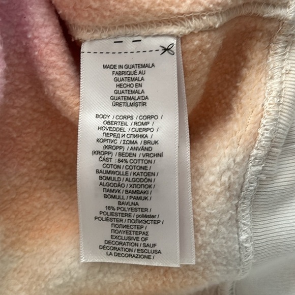 Ralph Lauren Polo multicolor pastel tie dye hooded sweatshirt - Picture 6 of 8